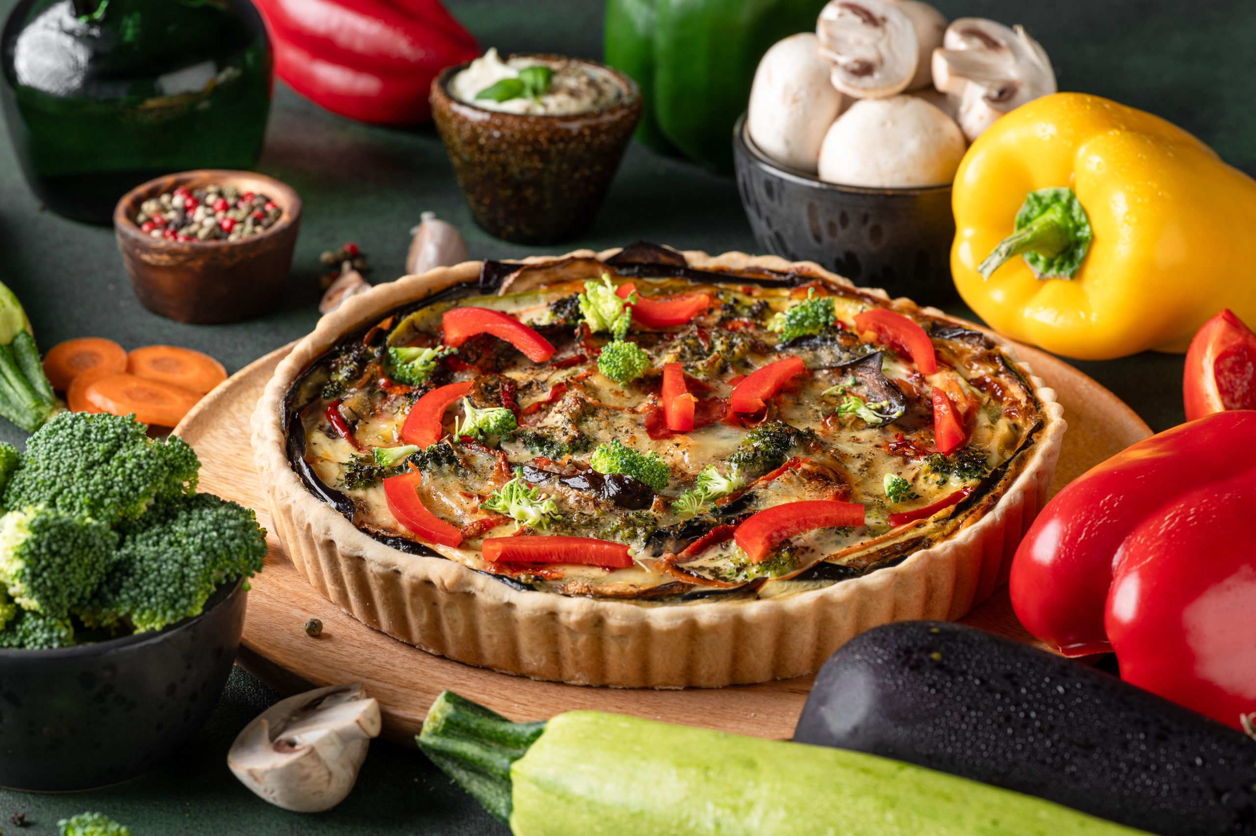 Кіш овочевий