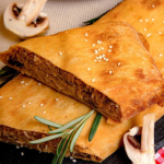 Штрудель з капустою та грибами