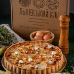 Кіш з грушею та сиром  Дорблю