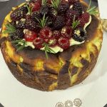 Баський чізкейк з фісташкою