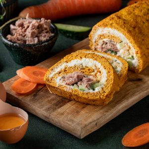 Морквяний рулет