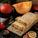 Штрудель гарбузовий із журавлиною